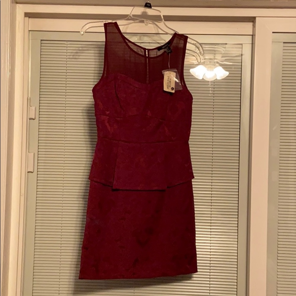 “Wine” Colored Dress